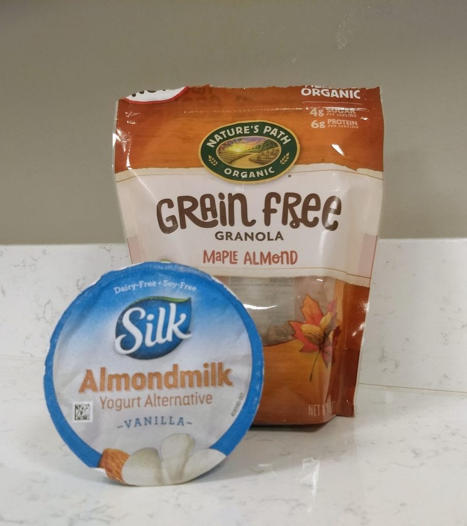 Grain free granola and yogurt